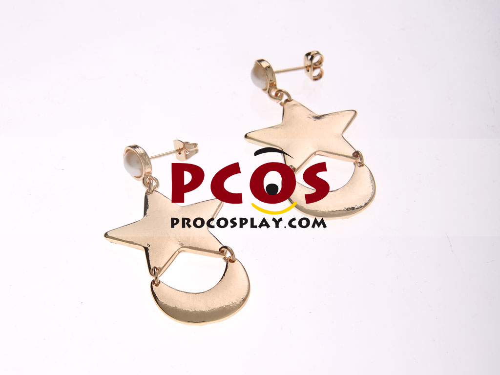 Sailor Moon Usagi Tsukino Cosplay Star And Moon Crystal Earrings Mp002090 3 Sailor Moon Usagi Tsukino Cosplay Star And Moon Crystal Earrings Mp002090