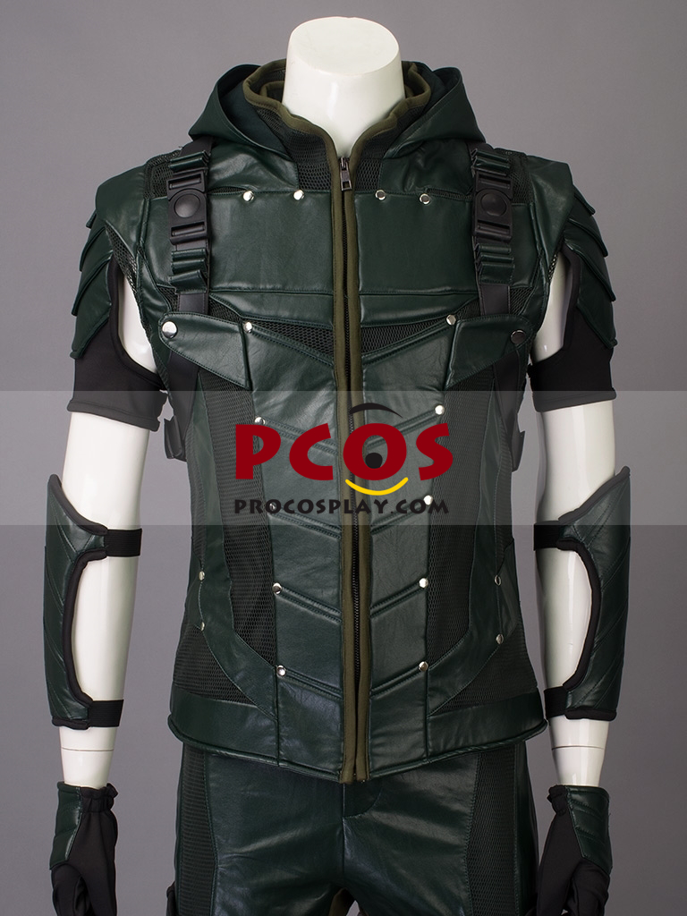 Green Arrow Season 4 Oliver Queen Cosplay Costume Mp003215 7 Green Arrow Season 4 Oliver Queen Cosplay Costume Mp003215 - Image 5