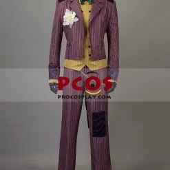 Arkham Asylum Joker Cosplay Costume Mp003438