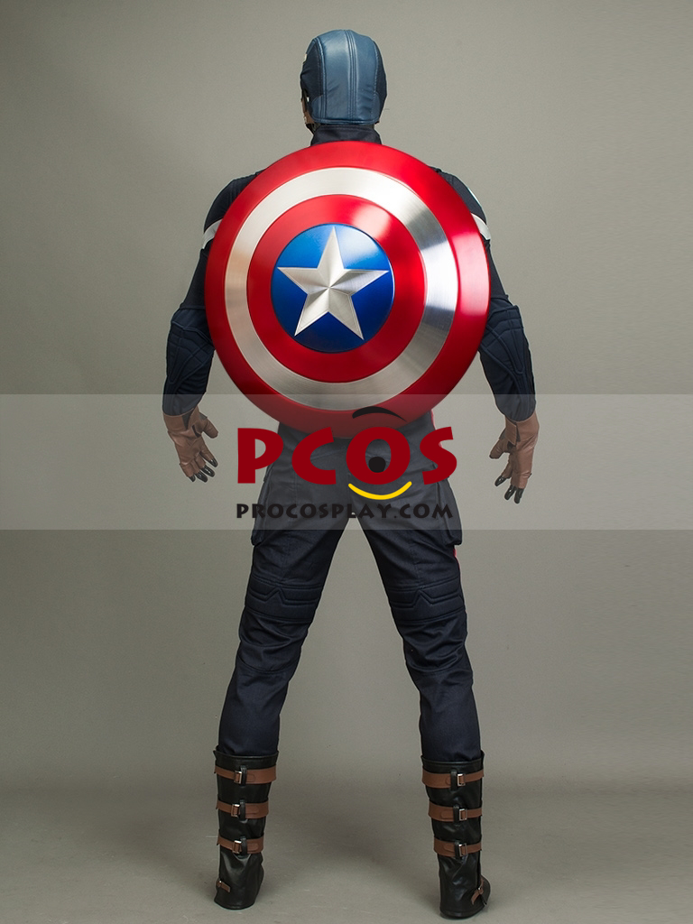 Deluxe Captain America: The Winter Soldier Steve Rogers Cosplay Costumes Mp001614 4 Deluxe Captain America: The Winter Soldier Steve Rogers Cosplay Costumes Mp001614 - Image 2