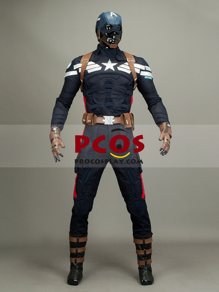Deluxe Captain America: The Winter Soldier Steve Rogers Cosplay Costumes Mp001614 5 Deluxe Captain America: The Winter Soldier Steve Rogers Cosplay Costumes Mp001614 - Image 3
