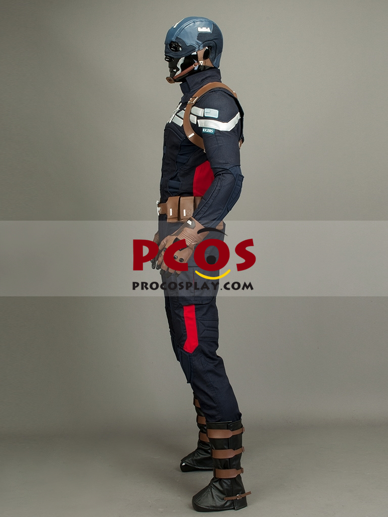 Deluxe Captain America: The Winter Soldier Steve Rogers Cosplay Costumes Mp001614 8 Deluxe Captain America: The Winter Soldier Steve Rogers Cosplay Costumes Mp001614 - Image 6