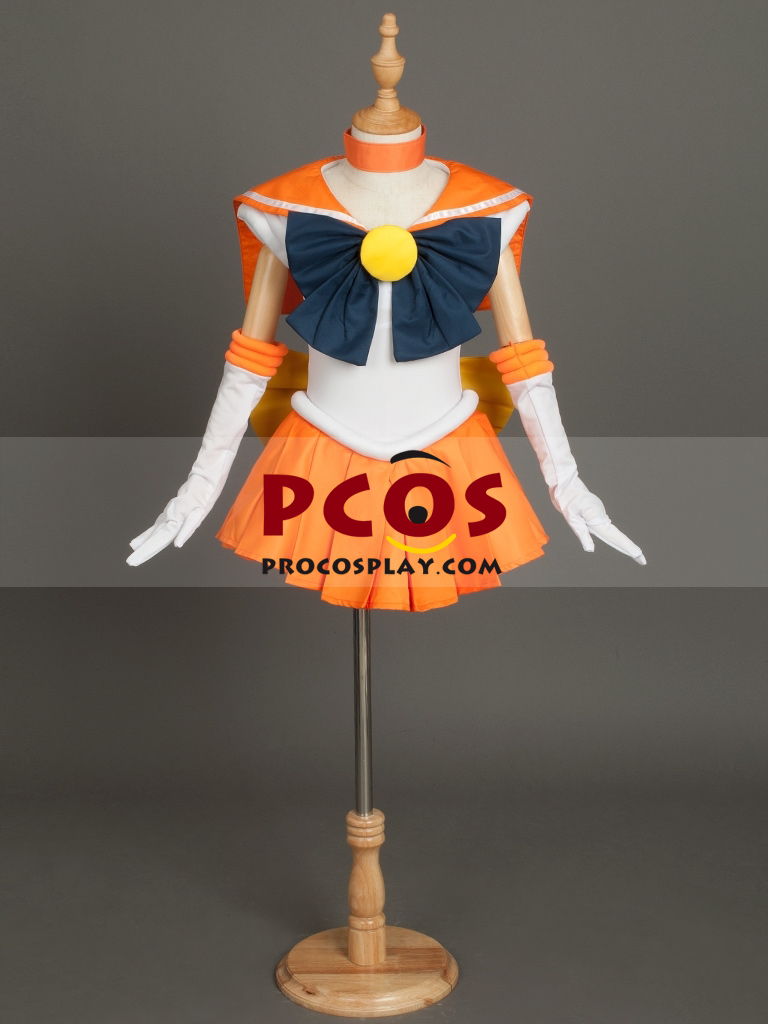 Sailor Moon Sailor Venus Aino Minako Cosplay Costumes For Kids Mp000348 3 Sailor Moon Sailor Venus Aino Minako Cosplay Costumes For Kids Mp000348