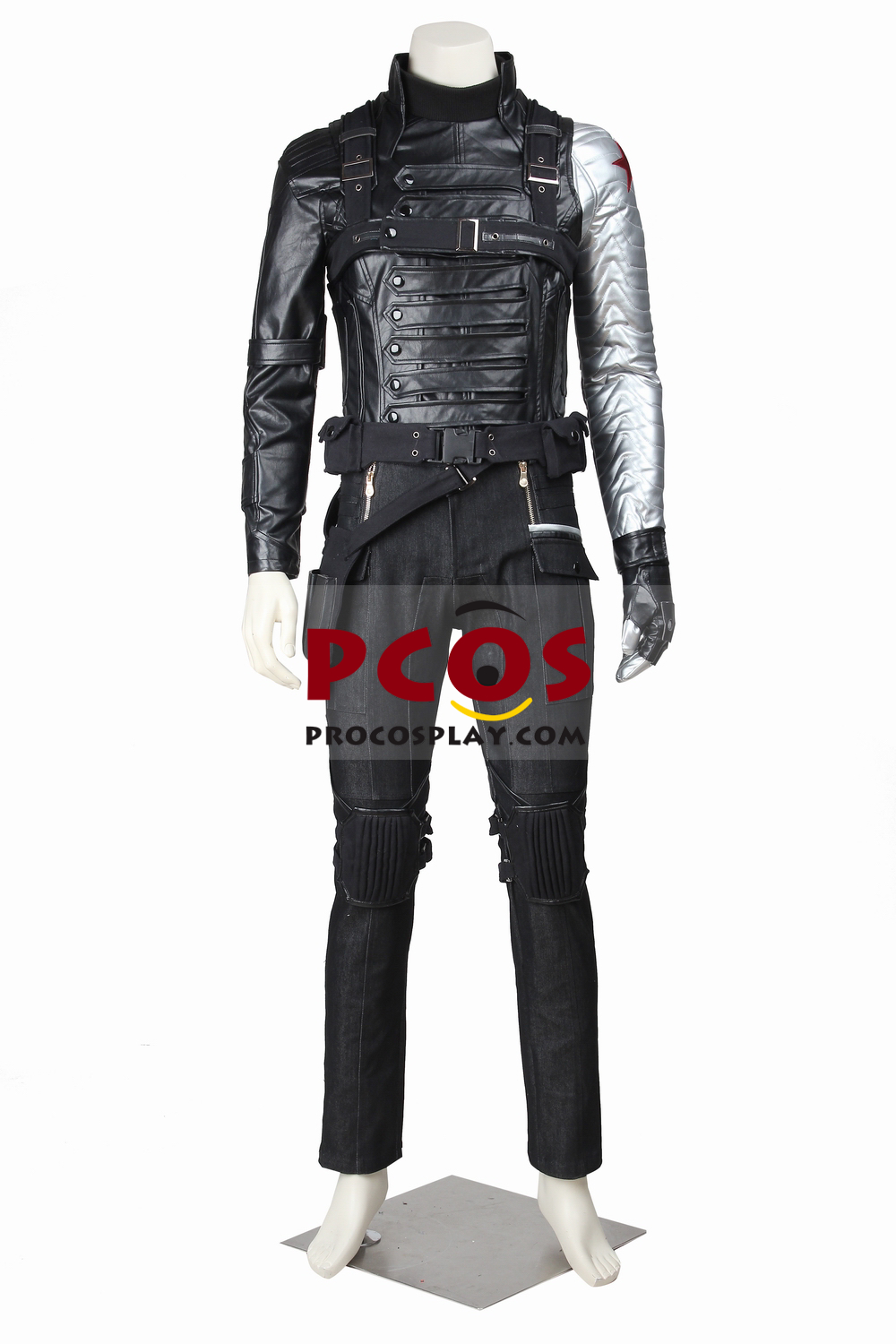 Captain America 2: The Winter Soldier Bucky Barnes Cosplay Costume Mp005153 3 Captain America 2: The Winter Soldier Bucky Barnes Cosplay Costume Mp005153