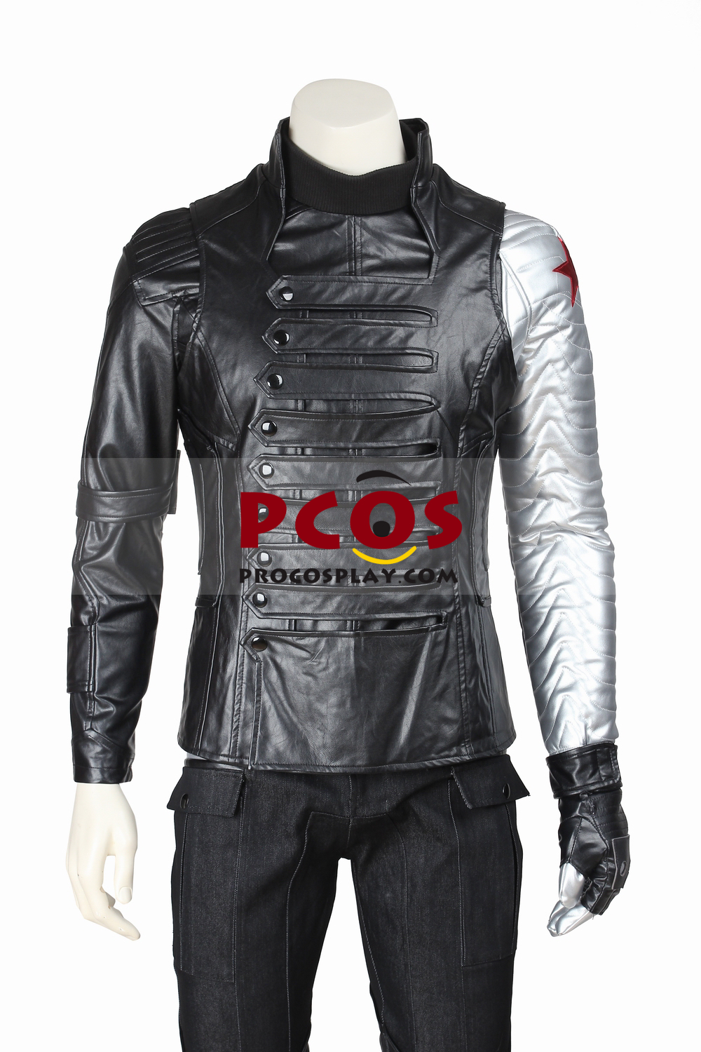 Captain America 2: The Winter Soldier Bucky Barnes Cosplay Costume Mp005153 8 Captain America 2: The Winter Soldier Bucky Barnes Cosplay Costume Mp005153 - Image 6