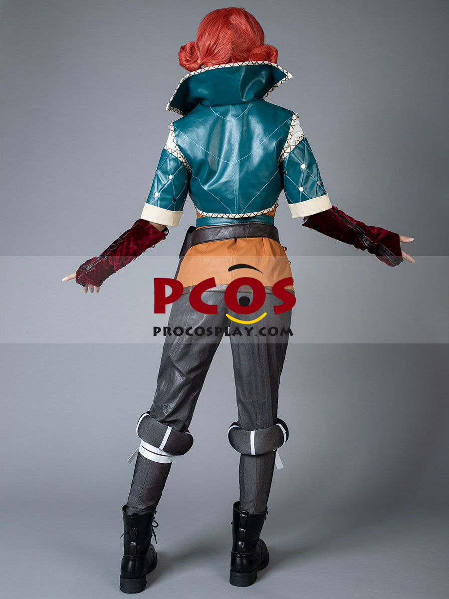Ready To Ship The Witcher 3: Wild Hunt Triss Merigold Cosplay Costume Mp003001-US 5 Ready To Ship The Witcher 3: Wild Hunt Triss Merigold Cosplay Costume Mp003001-US - Image 3