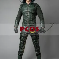 Green Arrow Season 5 Oliver Queen Cosplay Costume Mp003491