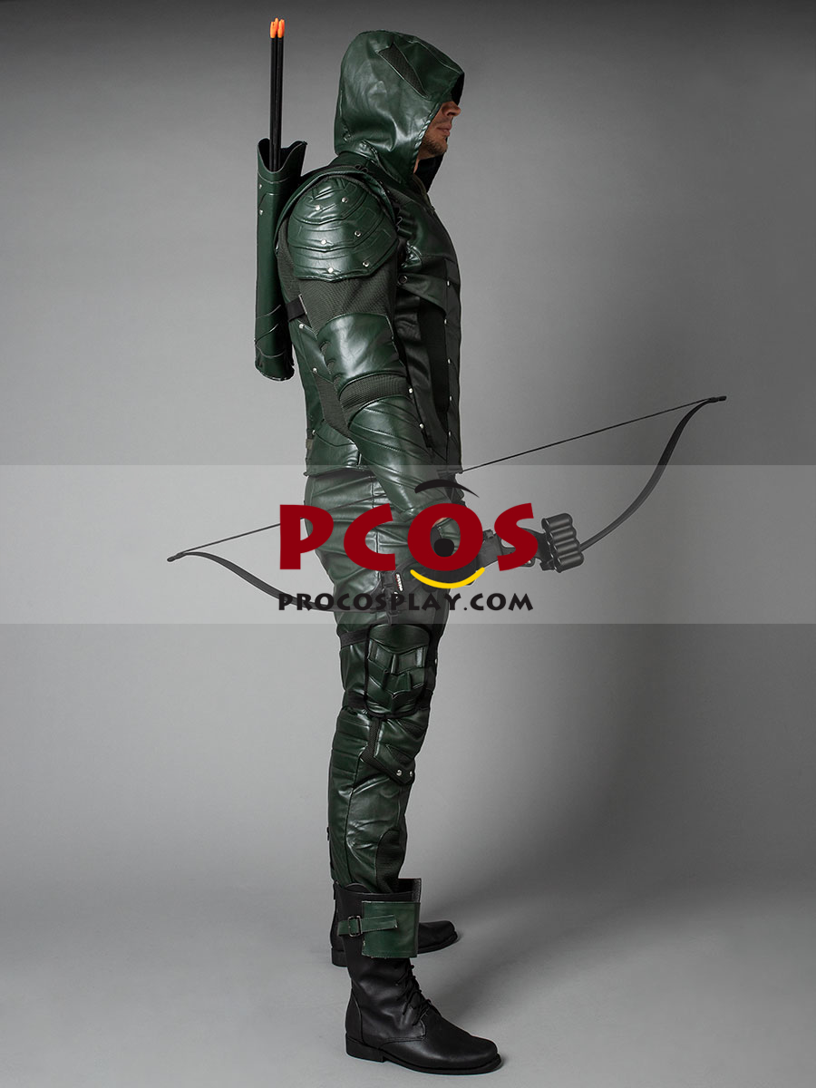 Green Arrow Season 5 Oliver Queen Cosplay Costume Mp003491 5 Green Arrow Season 5 Oliver Queen Cosplay Costume Mp003491 - Image 3