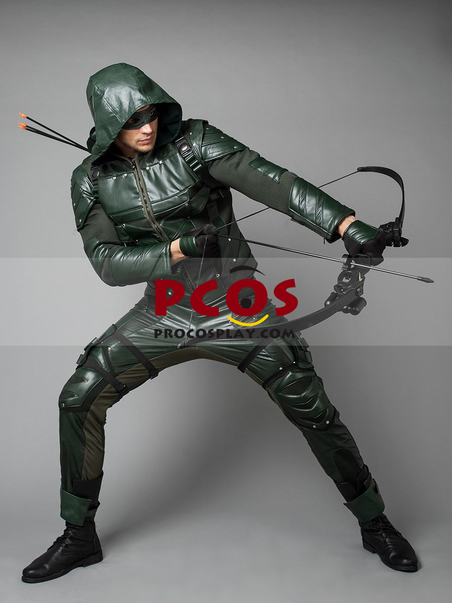 Green Arrow Season 5 Oliver Queen Cosplay Costume Mp003491 8 Green Arrow Season 5 Oliver Queen Cosplay Costume Mp003491 - Image 6