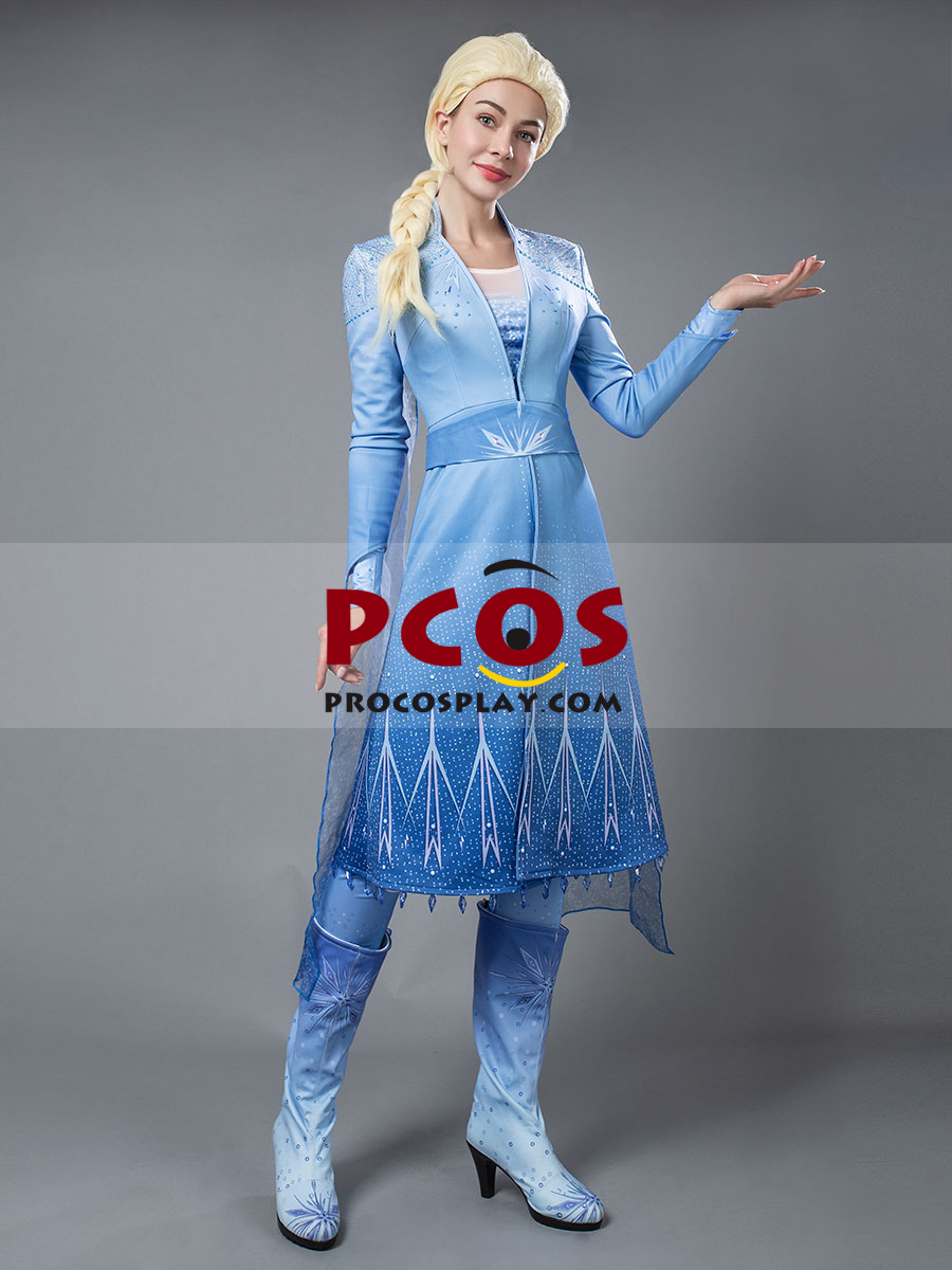 Frozen 2 Elsa Cosplay Costume Mp005238 7 Frozen 2 Elsa Cosplay Costume Mp005238 - Image 5