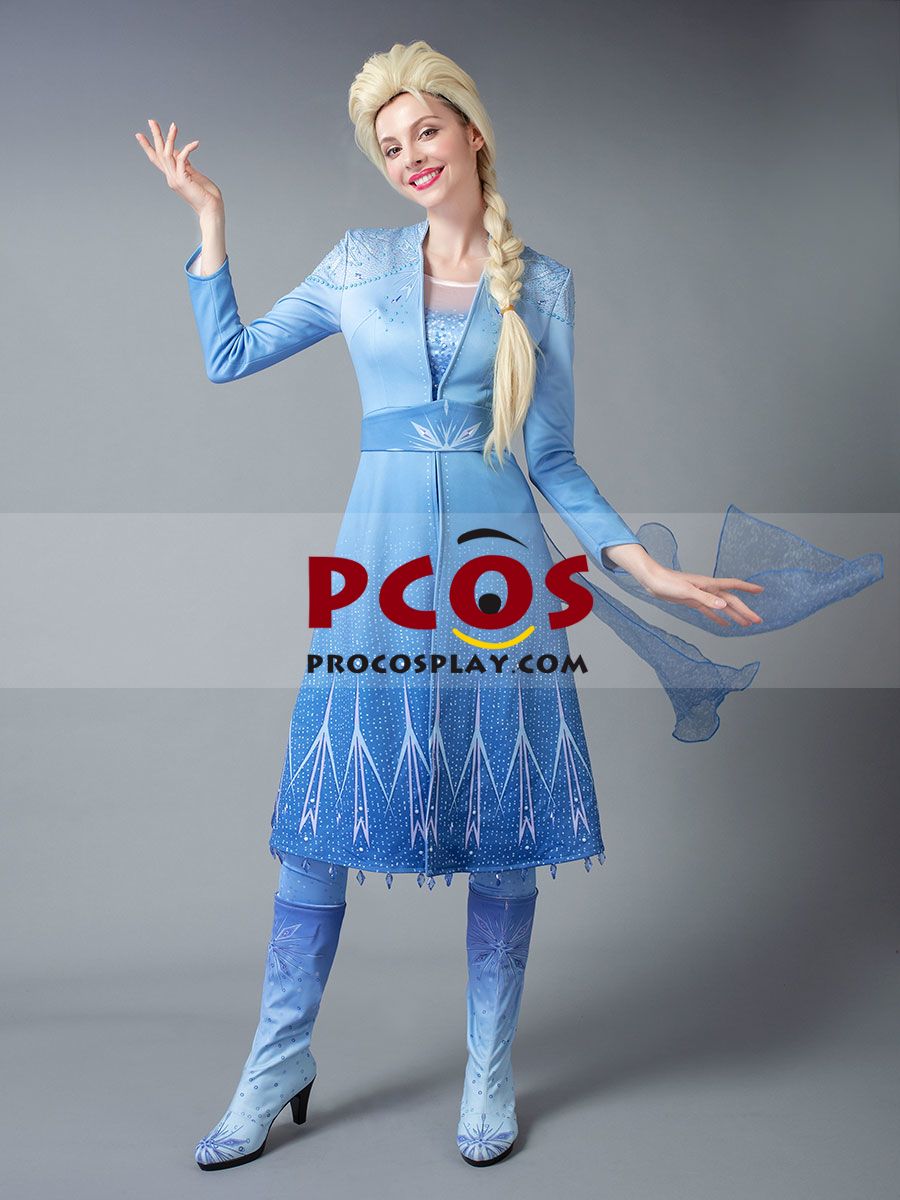 Frozen 2 Elsa Cosplay Costume Mp005238 6 Frozen 2 Elsa Cosplay Costume Mp005238 - Image 4