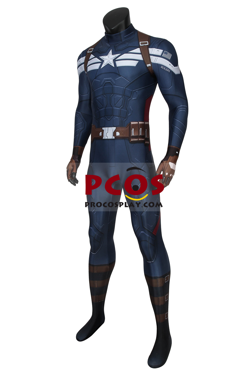 Captain America: The Winter Soldier Steve Rogers Cosplay Costume Mp005446 4 Captain America: The Winter Soldier Steve Rogers Cosplay Costume Mp005446 - Image 2
