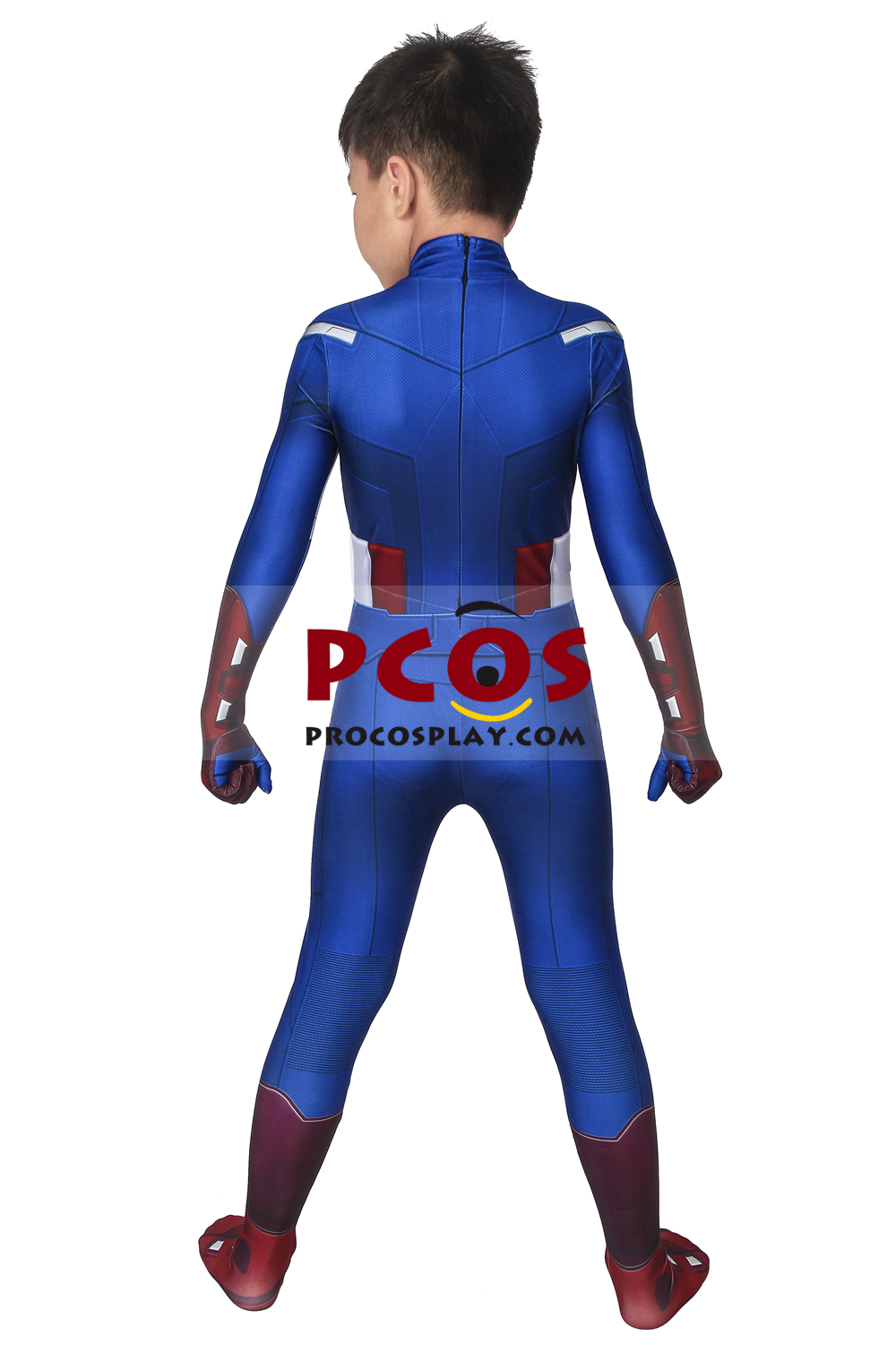 The Avengers Captain America Steve Rogers Cosplay Costume For Kids Mp005490 5 The Avengers Captain America Steve Rogers Cosplay Costume For Kids Mp005490 - Image 3