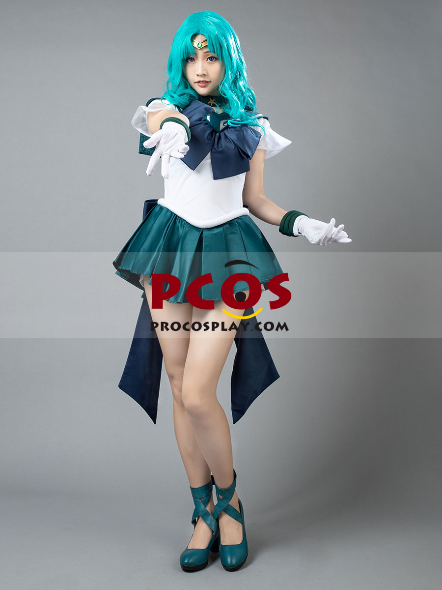 Sailor Moon Super S Film Sailor Neptune Michiru Kaioh Michell Cosplay Costumes Mp001404 7 Sailor Moon Super S Film Sailor Neptune Michiru Kaioh Michell Cosplay Costumes Mp001404 - Image 5