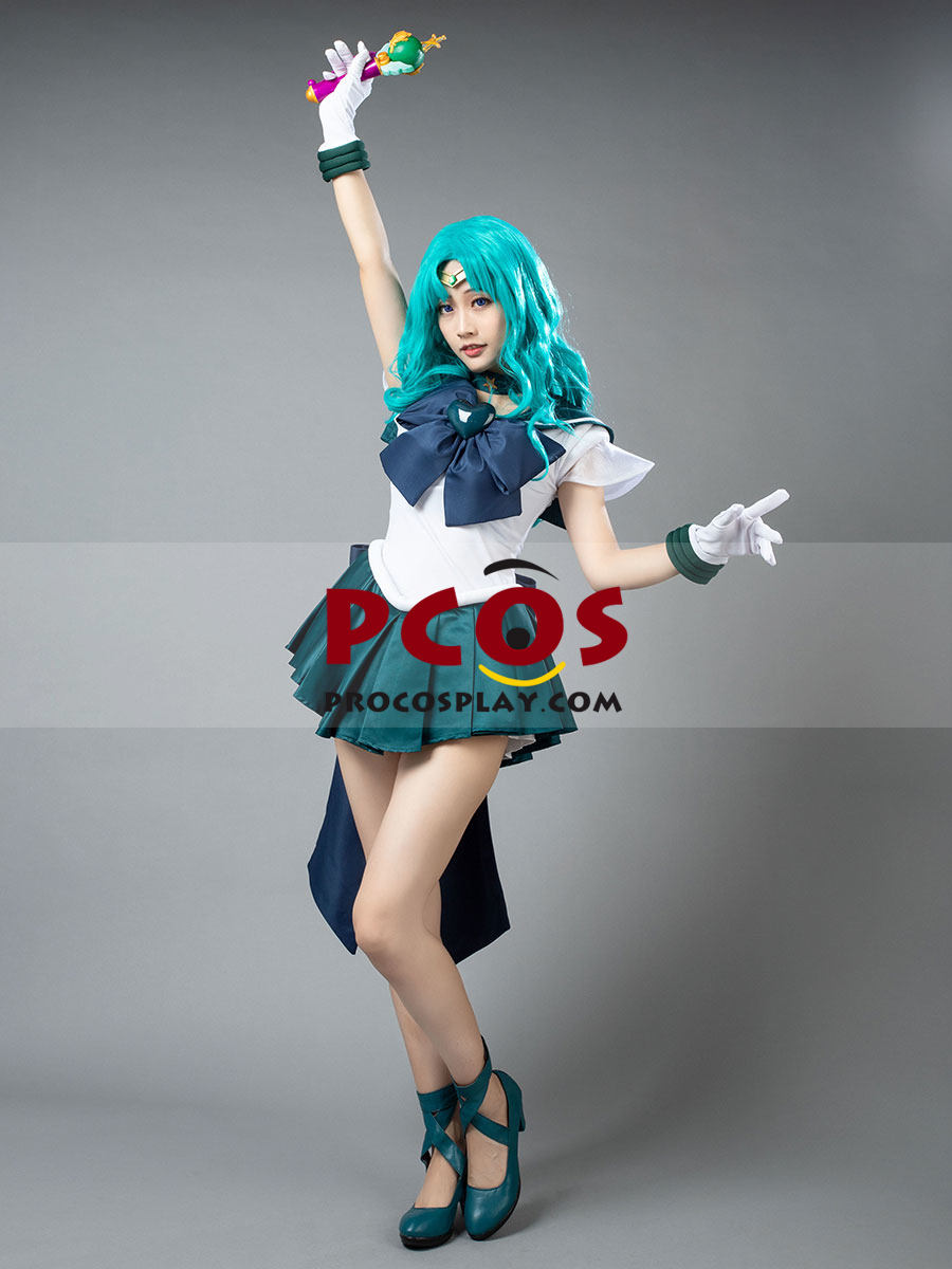 Sailor Moon Super S Film Sailor Neptune Michiru Kaioh Michell Cosplay Costumes Mp001404 8 Sailor Moon Super S Film Sailor Neptune Michiru Kaioh Michell Cosplay Costumes Mp001404 - Image 6