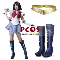 Sailor Moon Sailor Saturn Tomoe Hotaru Cosplay Costume Set Mp000307