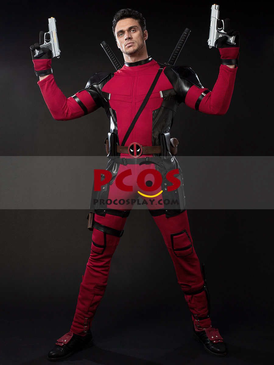 New Deadpool 2 Wade Wilson Cosplay Costume Mp004206 4 New Deadpool 2 Wade Wilson Cosplay Costume Mp004206 - Image 2