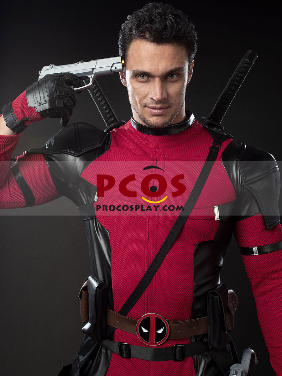 New Deadpool 2 Wade Wilson Cosplay Costume Mp004206 5 New Deadpool 2 Wade Wilson Cosplay Costume Mp004206 - Image 3