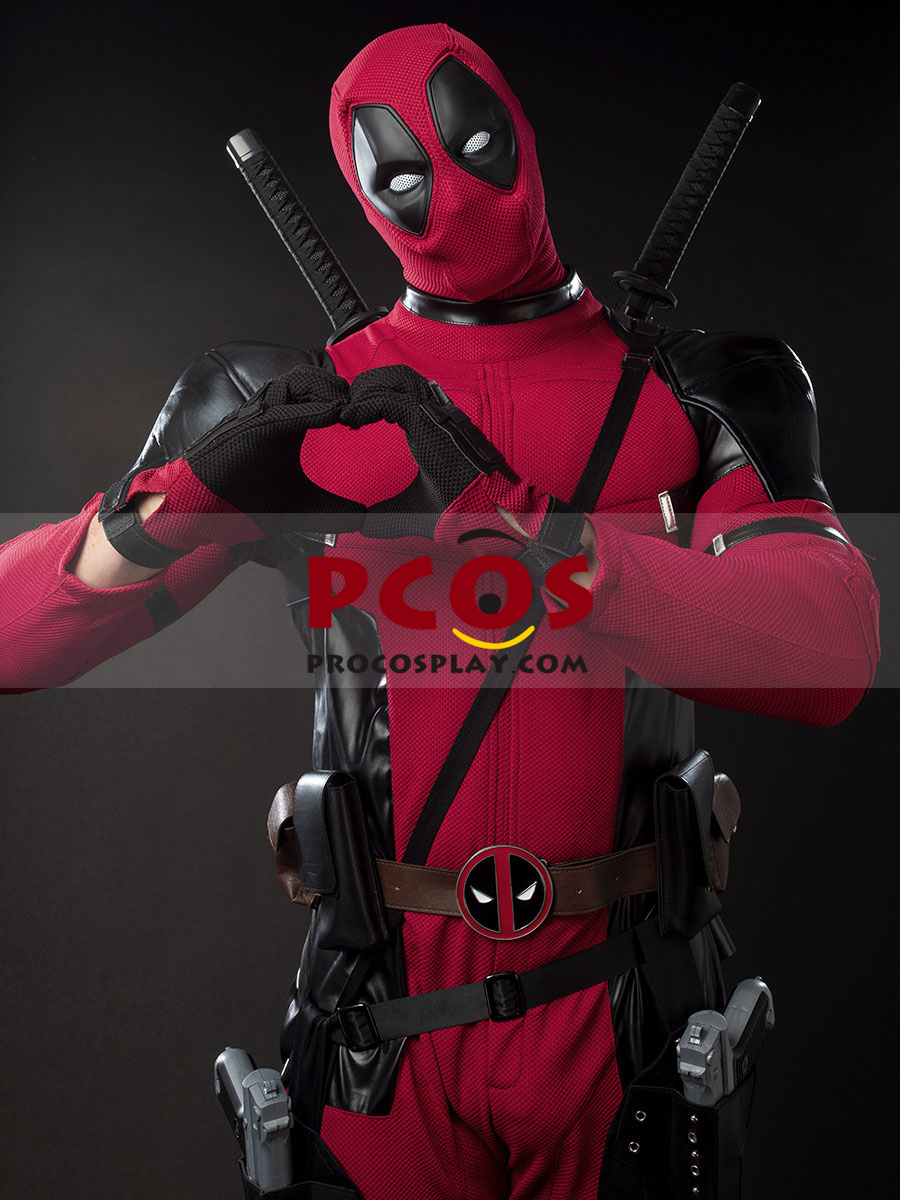 New Deadpool 2 Wade Wilson Cosplay Costume Mp004206 7 New Deadpool 2 Wade Wilson Cosplay Costume Mp004206 - Image 5