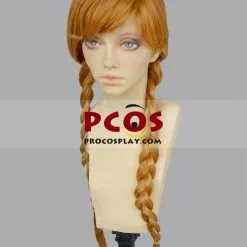 Frozen Princess Anna Of Arendelle Cosplay Wigs Upgrade Mp005319