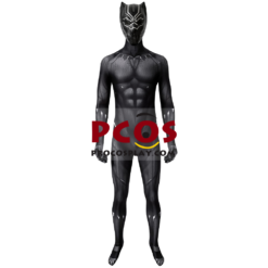 Endgame Black Panther T'Challa Cosplay Costume C00020