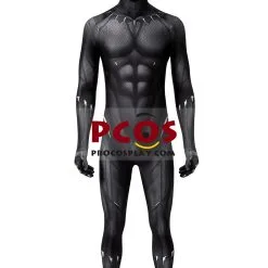 Black Panther 2018 T'Challa Cosplay Costume Jumpsuit C00250