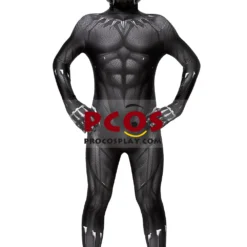 Black Panther 2018 T'Challa Cosplay Costume Jumpsuit For Kids C00251