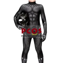 Black Panther 2018 T'Challa Cosplay Costume Jumpsuit For Kids C00251 -Marvel Costumes Collection Shop w 1 0088459 black panther 2018 tchalla cosplay costume jumpsuit for kids c00251