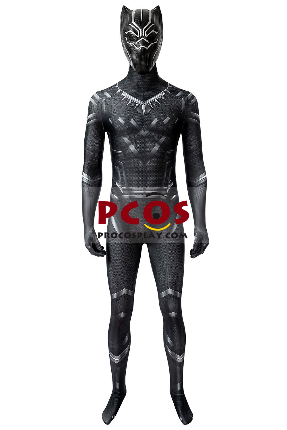 Civil War T'Challa Black Panther Cosplay Costume Jumpsuit C00252 3 Civil War T'Challa Black Panther Cosplay Costume Jumpsuit C00252