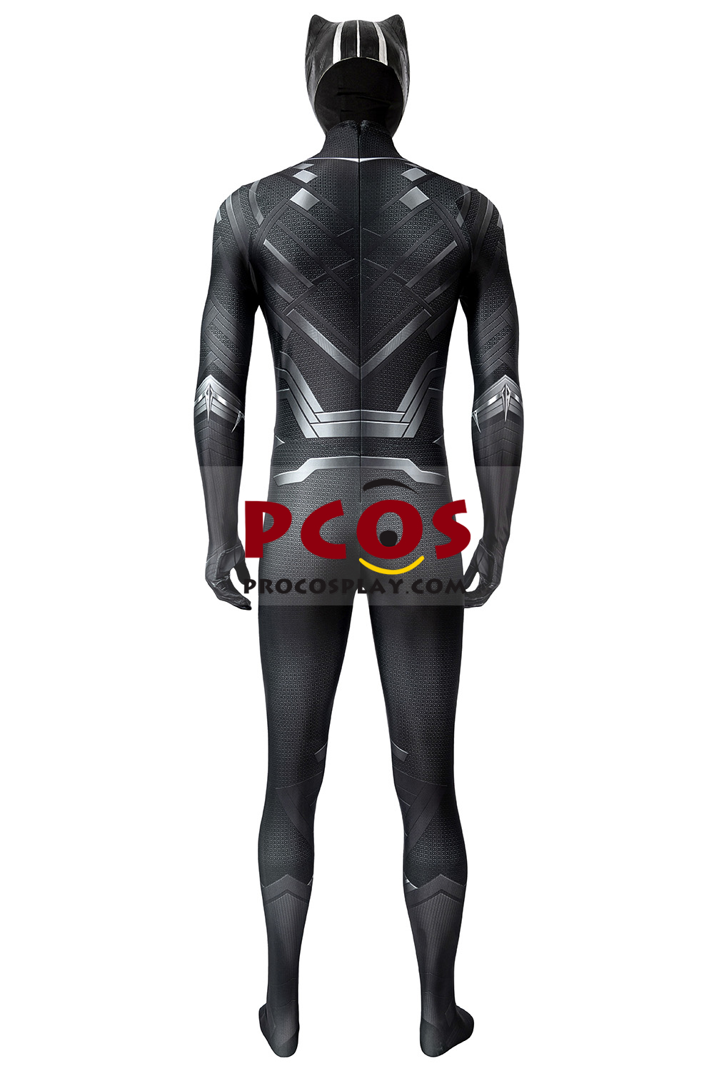 Civil War T'Challa Black Panther Cosplay Costume Jumpsuit C00252 4 Civil War T'Challa Black Panther Cosplay Costume Jumpsuit C00252 - Image 2