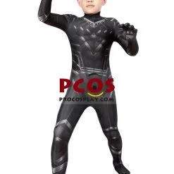 Civil War T'Challa Black Panther Cosplay Costume Jumpsuit For Kid C00253 11 Civil War T'Challa Black Panther Cosplay Costume Jumpsuit For Kid C00253 -Marvel Costumes Collection Shop w 1 0088497 civil war tchalla black panther cosplay costume jumpsuit for kid c00253