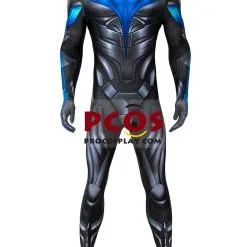 Titans Nightwing Dick Grayson Cosplay Costume Jumpsuit C00256