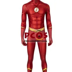 The Flash Season 5 Barry Allen Cosplay Costume Jumpsuit C00262