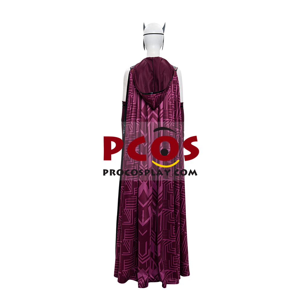 New Show WandaVision Scarlet Witch Wanda Finale Cosplay Costume C00305 4 New Show WandaVision Scarlet Witch Wanda Finale Cosplay Costume C00305 - Image 2
