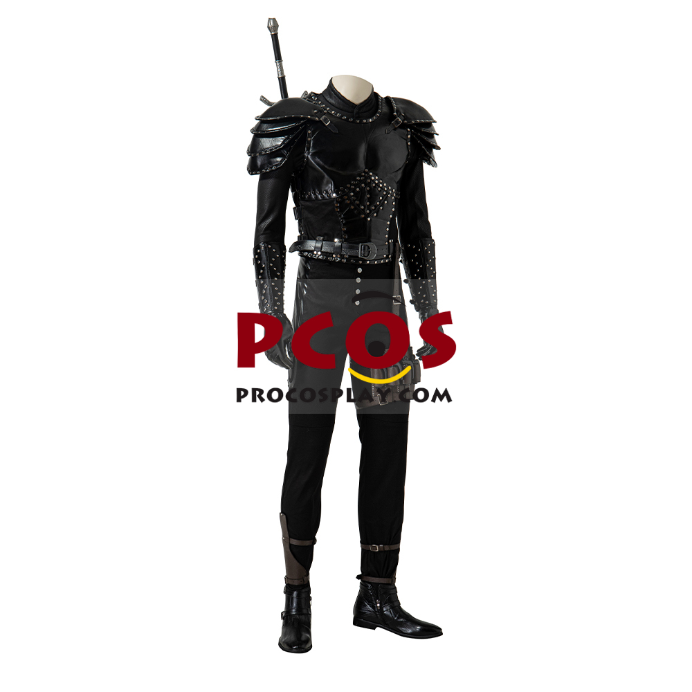 The Witcher Geralt Of Rivia Cosplay Costume C00369 3 The Witcher Geralt Of Rivia Cosplay Costume C00369 - Image 2