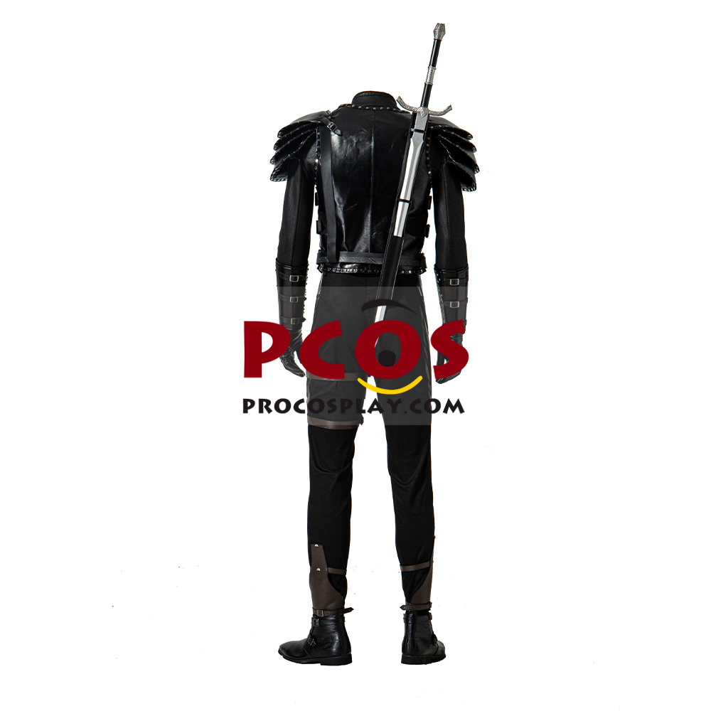 The Witcher Geralt Of Rivia Cosplay Costume C00369 4 The Witcher Geralt Of Rivia Cosplay Costume C00369 - Image 3