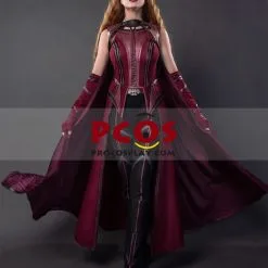 WandaVision Scarlet Witch Wanda Finale Cosplay Costume C00323 Knit Version