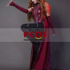 WandaVision Scarlet Witch Wanda Finale Cosplay Costume C00323 Knit Version -Marvel Costumes Collection Shop w 1 0093300 wandavision scarlet witch wanda finale cosplay costume c00323 knit version