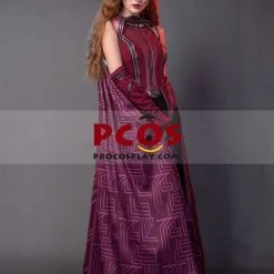 WandaVision Scarlet Witch Wanda Finale Cosplay Costume C00323 Knit Version -Marvel Costumes Collection Shop w 1 0093302 wandavision scarlet witch wanda finale cosplay costume c00323 knit version