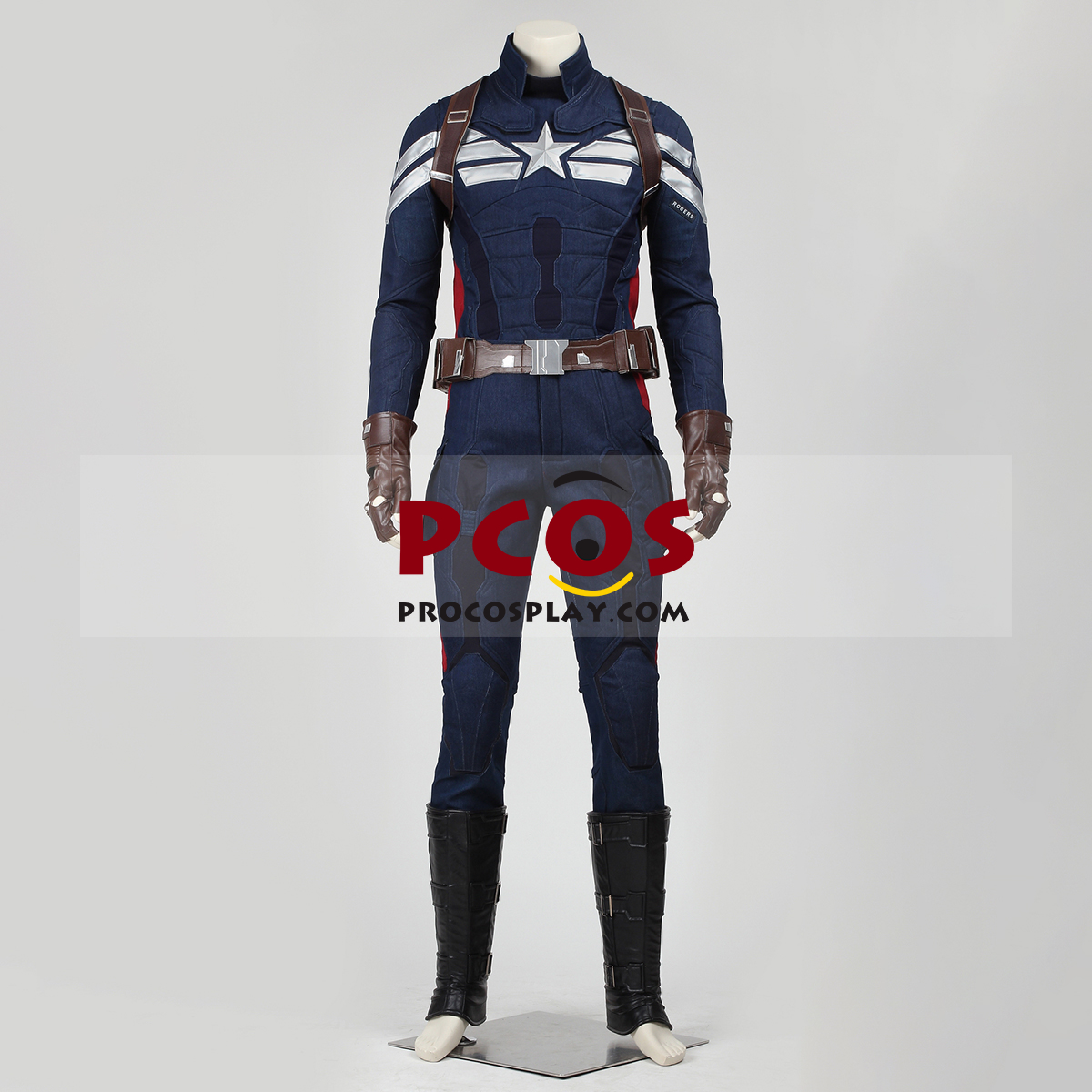 Captain America: The Winter Soldier Steve Rogers Cosplay Costume C00750 3 Captain America: The Winter Soldier Steve Rogers Cosplay Costume C00750