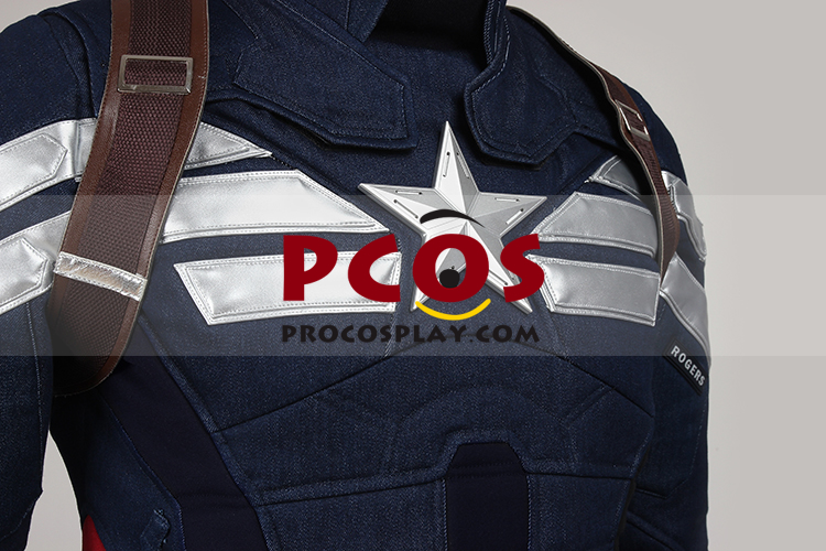 Captain America: The Winter Soldier Steve Rogers Cosplay Costume C00750 7 Captain America: The Winter Soldier Steve Rogers Cosplay Costume C00750 - Image 5