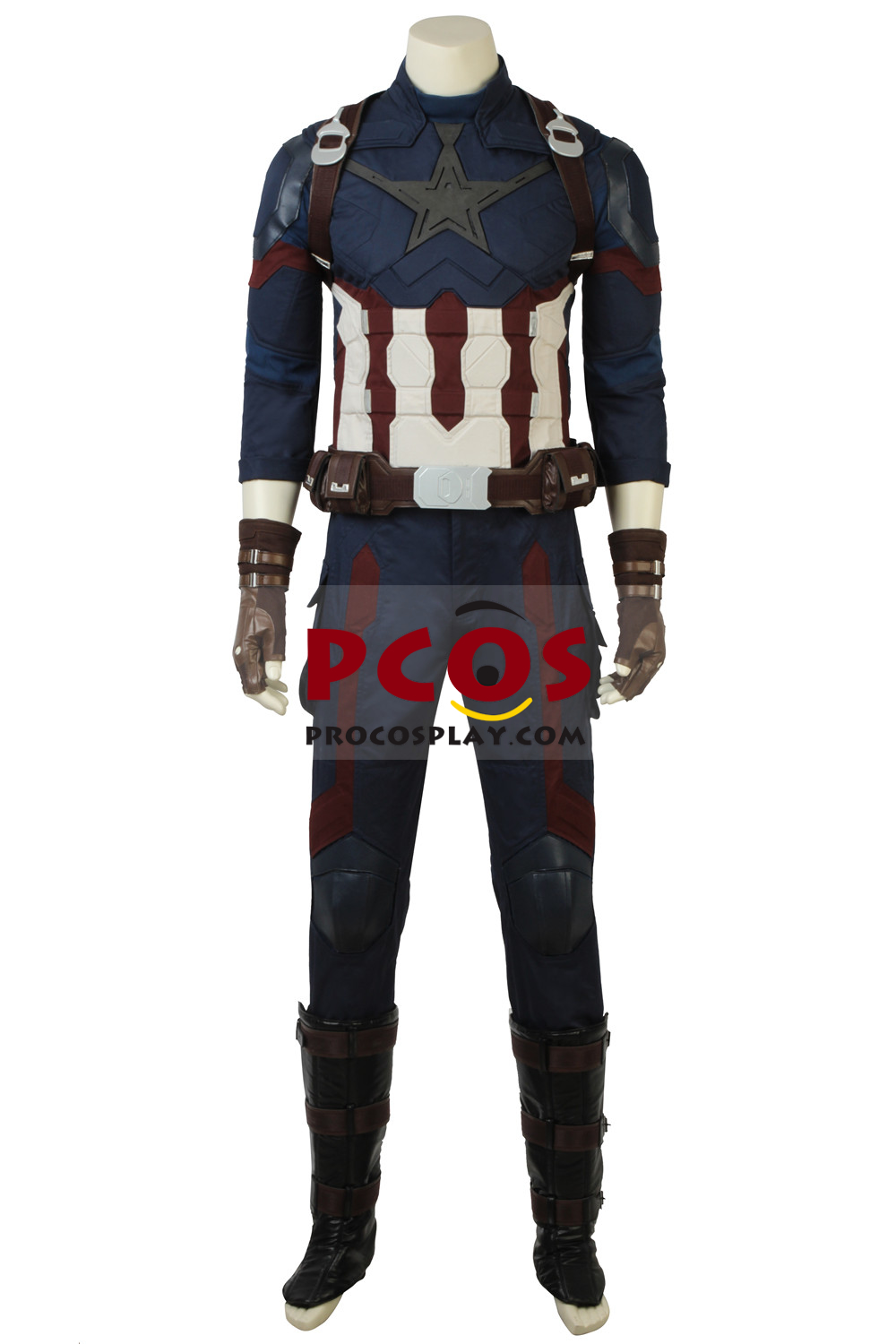 Infinity War Captain America Steve Rogers Cosplay Costume C00783 3 Infinity War Captain America Steve Rogers Cosplay Costume C00783