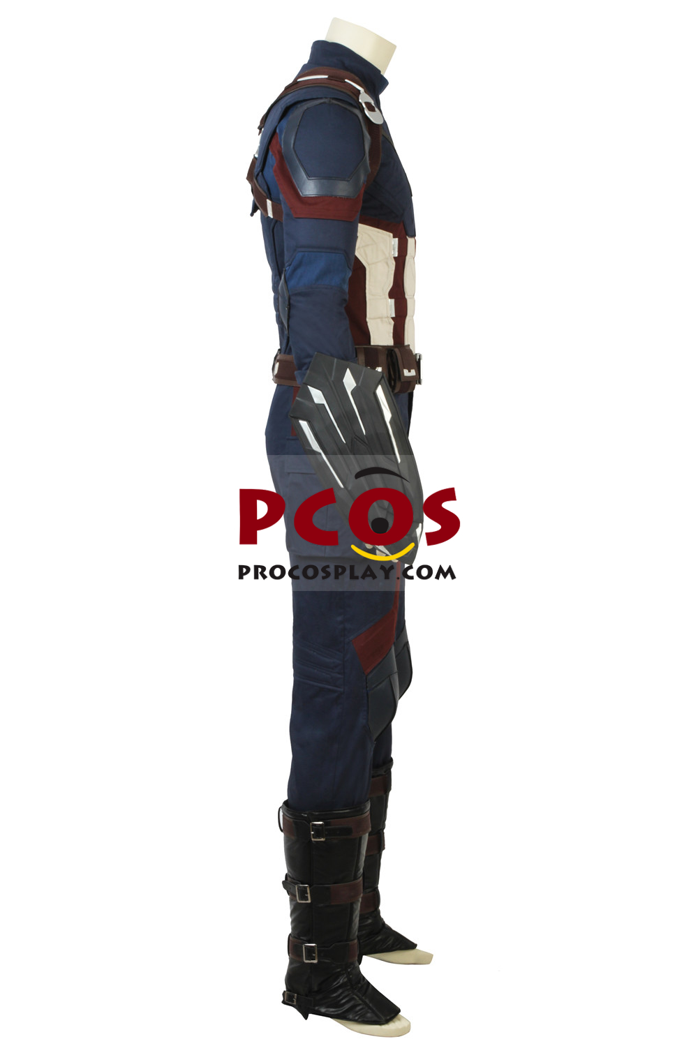 Infinity War Captain America Steve Rogers Cosplay Costume C00783 7 Infinity War Captain America Steve Rogers Cosplay Costume C00783 - Image 5
