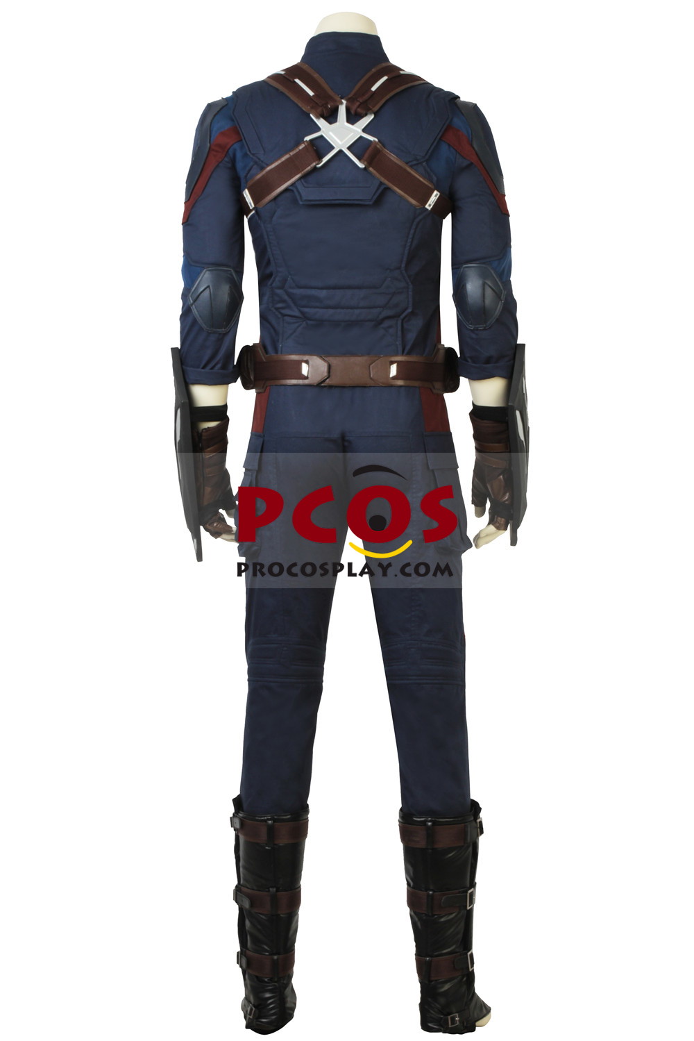 Infinity War Captain America Steve Rogers Cosplay Costume C00783 8 Infinity War Captain America Steve Rogers Cosplay Costume C00783 - Image 6