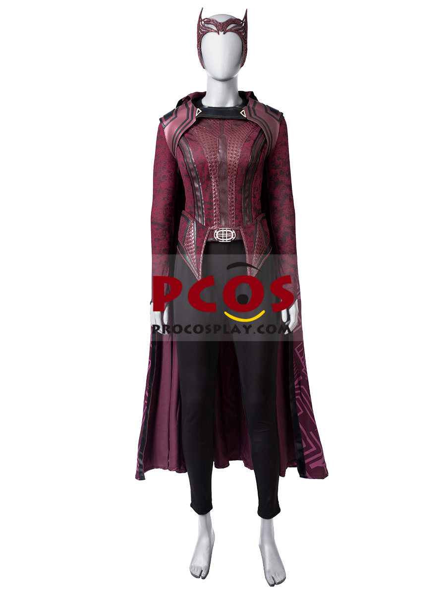 Doctor Strange In The Multiverse Of Madness Scarlet Witch Wanda Cosplay Costume C00999 4 Doctor Strange In The Multiverse Of Madness Scarlet Witch Wanda Cosplay Costume C00999 - Image 2