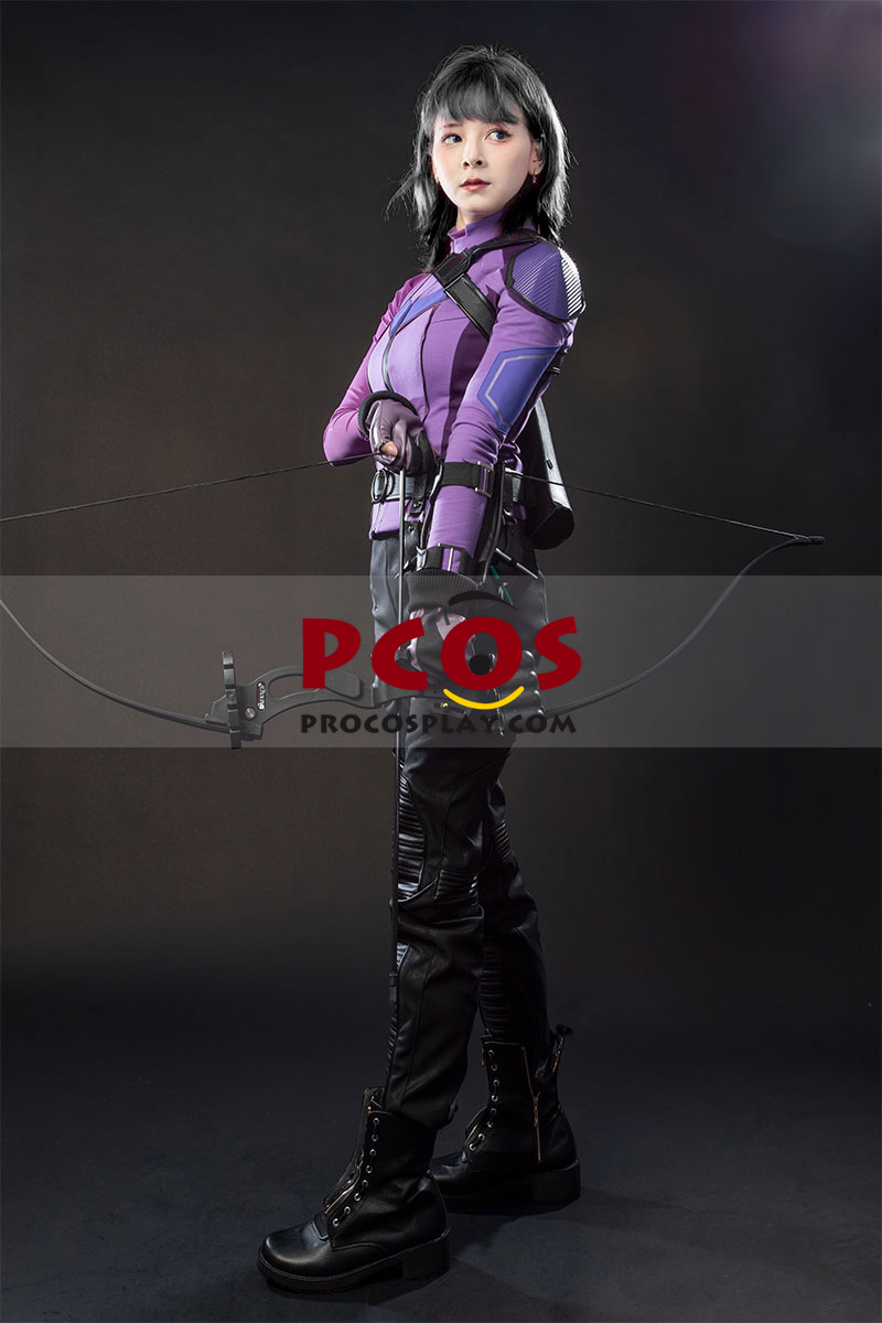 TV Show Hawkeye Kate Bishop Cosplay Costume Upgraded Knit Version C00946 7 TV Show Hawkeye Kate Bishop Cosplay Costume Upgraded Knit Version C00946 - Image 5