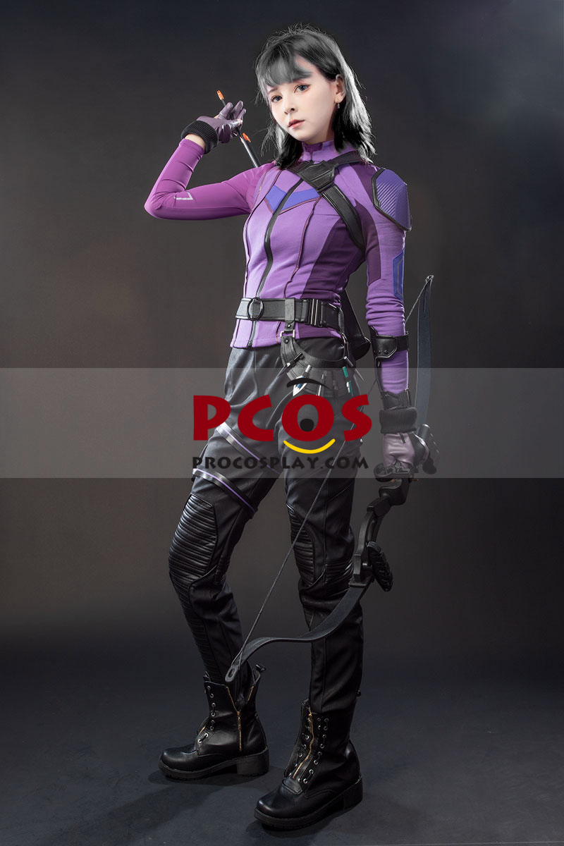TV Show Hawkeye Kate Bishop Cosplay Costume Upgraded Knit Version C00946 8 TV Show Hawkeye Kate Bishop Cosplay Costume Upgraded Knit Version C00946 - Image 6