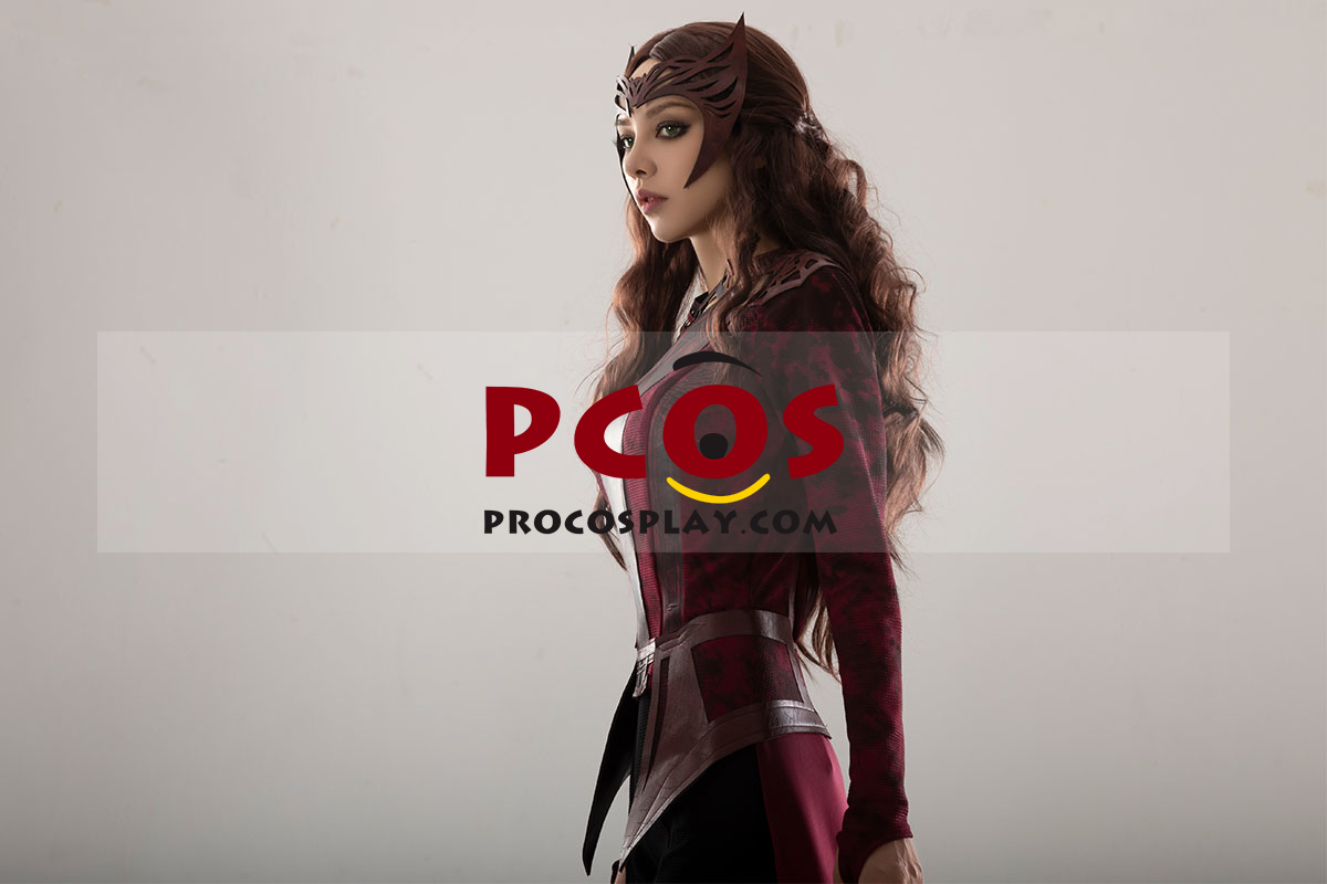 Doctor Strange In The Multiverse Of Madness Scarlet Witch Wanda Cosplay Costume C02045 7 Doctor Strange In The Multiverse Of Madness Scarlet Witch Wanda Cosplay Costume C02045 - Image 5
