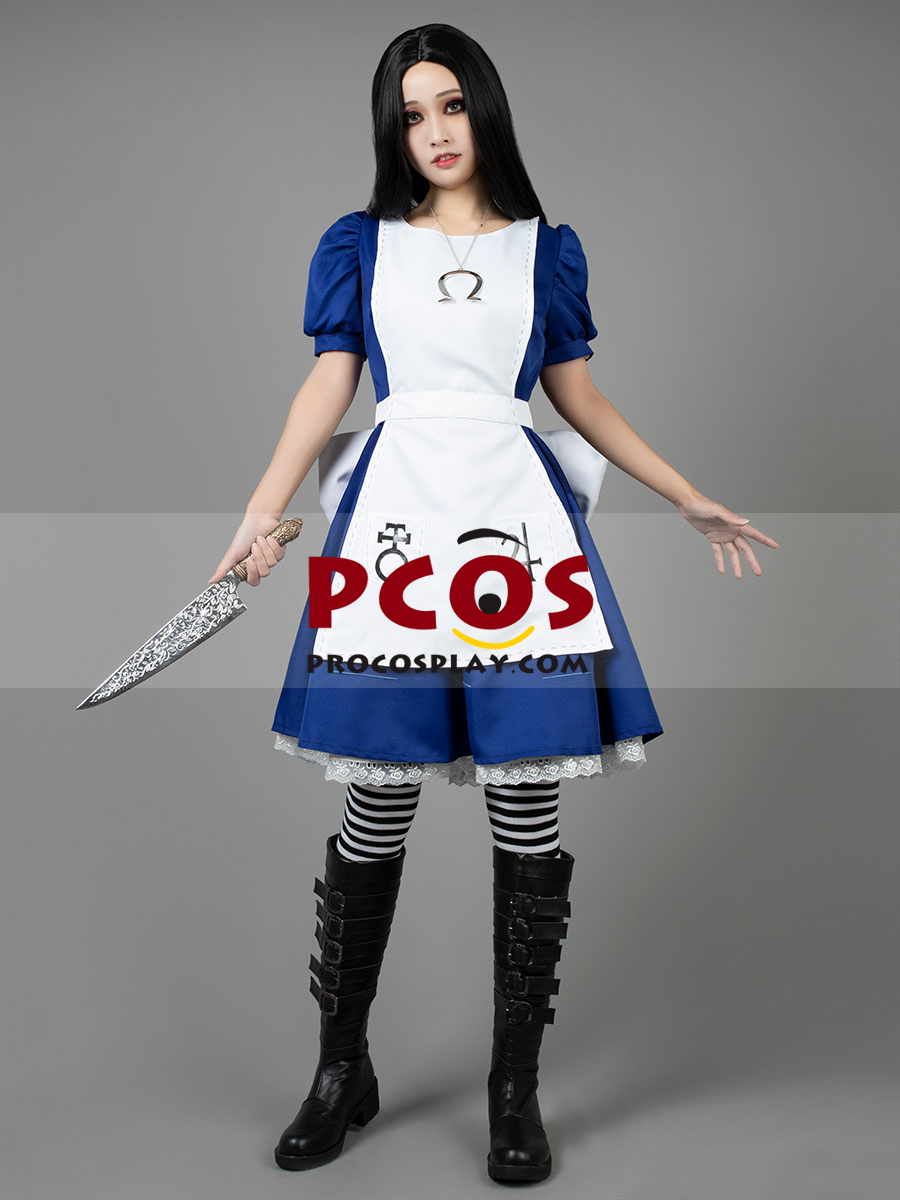 Ready To Ship Alice: Madness Returns Classic Dress For Cosplay Y-0548 Mp000277 3 Ready To Ship Alice: Madness Returns Classic Dress For Cosplay Y-0548 Mp000277