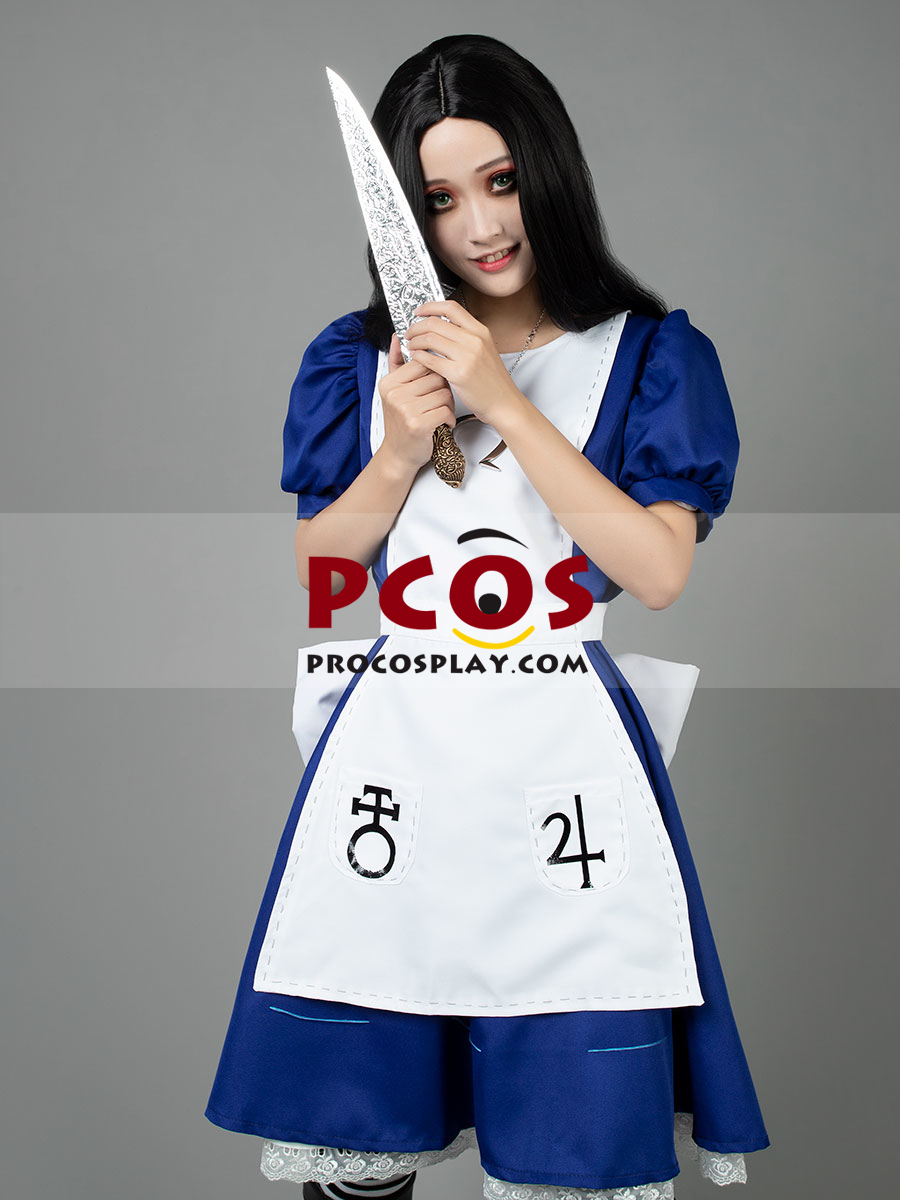 Ready To Ship Alice: Madness Returns Classic Dress For Cosplay Y-0548 Mp000277 7 Ready To Ship Alice: Madness Returns Classic Dress For Cosplay Y-0548 Mp000277 - Image 5